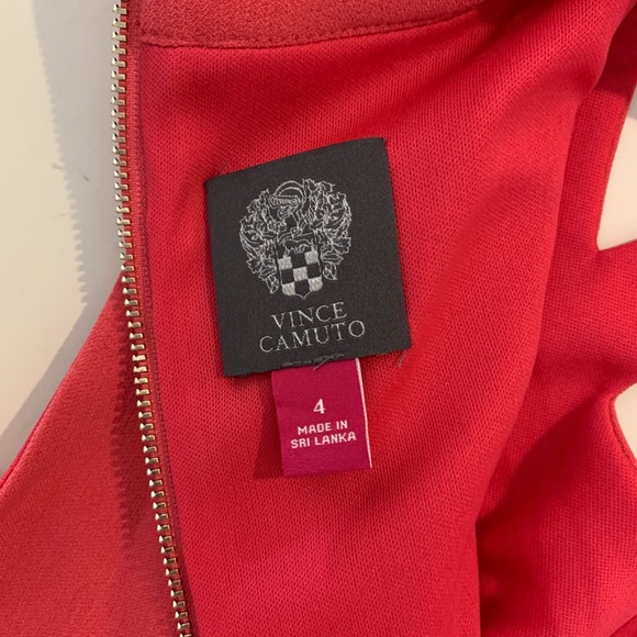 Vince Camuto Coral Pink Dress - Picture 3 of 4